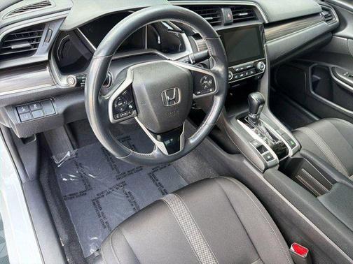 Platinum White Pearl 2021 Honda Civic EX