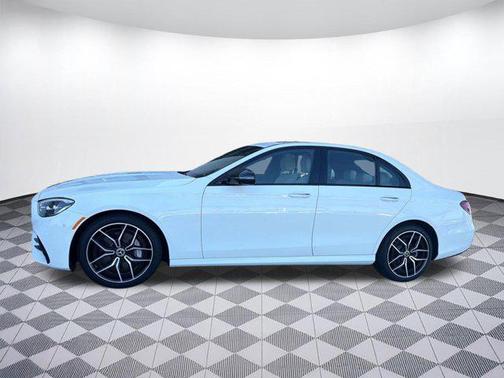 White 2022 Mercedes-Benz E-Class E 350