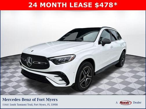 Polar White 2026 Mercedes-Benz GLC 300 4MATIC