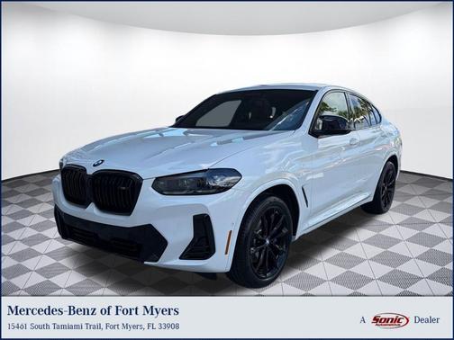 Alpine White 2024 BMW X4 M40i