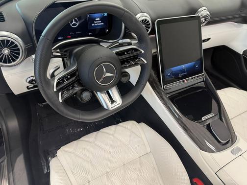 Obsidian Black Metallic 2023 Mercedes-Benz AMG SL 63 Base