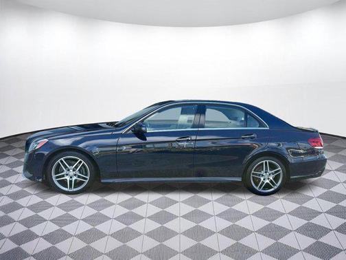 Blue 2015 Mercedes-Benz E-Class E 350 Sport