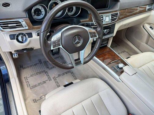 Blue 2015 Mercedes-Benz E-Class E 350 Sport