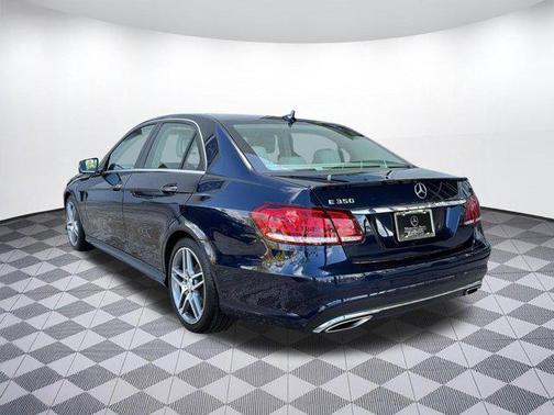 Blue 2015 Mercedes-Benz E-Class E 350 Sport