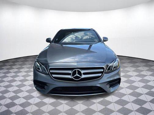 Gray 2017 Mercedes-Benz E-Class 4MATIC