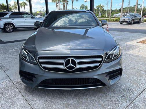 Gray 2017 Mercedes-Benz E-Class 4MATIC
