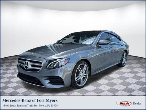 Gray 2017 Mercedes-Benz E-Class 4MATIC