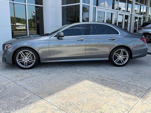 Gray 2017 Mercedes-Benz E-Class 4MATIC