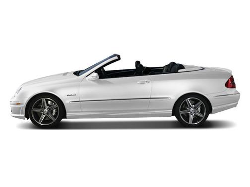 Red 2008 Mercedes-Benz CLK-Class CLK 350