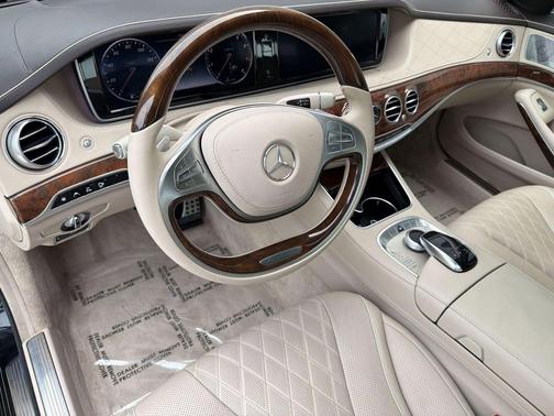 Black 2015 Mercedes-Benz S-Class 4MATIC