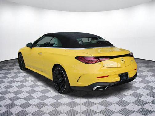 Sun Yellow 2026 Mercedes-Benz CLE 300 4MATIC Cabriolet