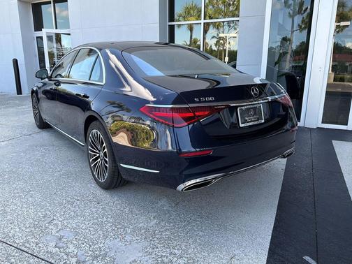 Blue 2023 Mercedes-Benz S-Class 4MATIC