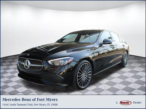Black 2026 Mercedes-Benz C-Class C 300
