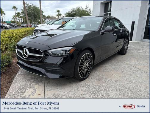 Black 2026 Mercedes-Benz C-Class C 300