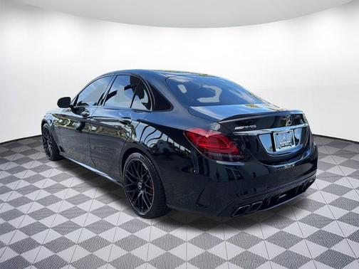Black 2021 Mercedes-Benz AMG C 63 S