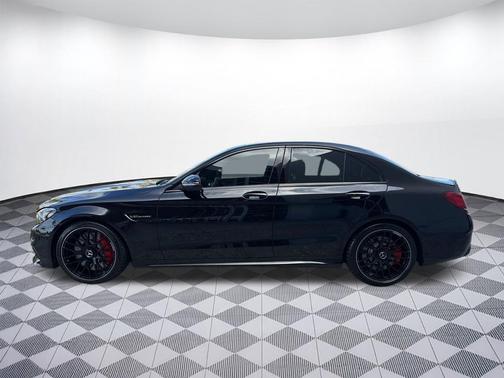 Black 2021 Mercedes-Benz AMG C 63 S