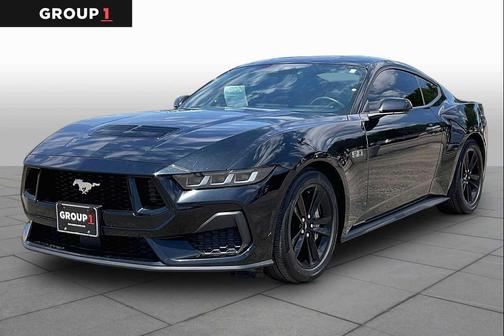 Shadow Black 2024 Ford Mustang GT