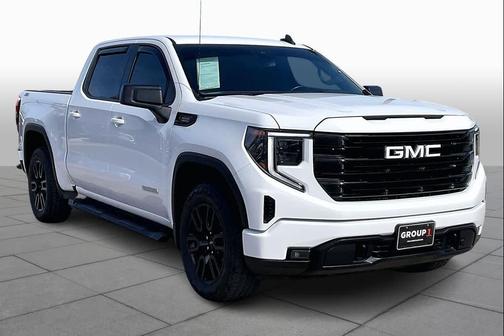 Summit White 2024 GMC Sierra 1500 Elevation