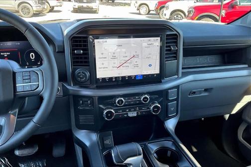 Blue 2025 Ford F-150 Lightning XLT