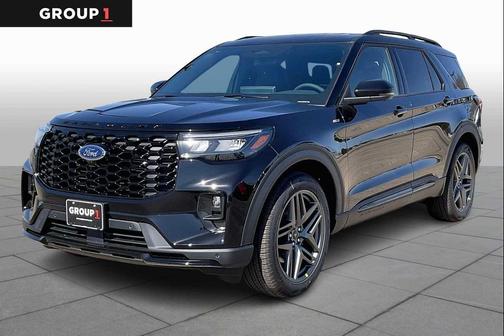 Black 2026 Ford Explorer ST-Line