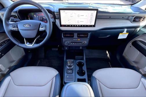 Blue 2026 Ford Maverick Lariat