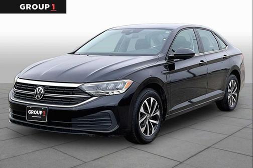 Deep Black Pearl 2024 Volkswagen Jetta 1.5T S