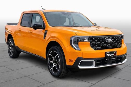 Orange 2026 Ford Maverick Lariat