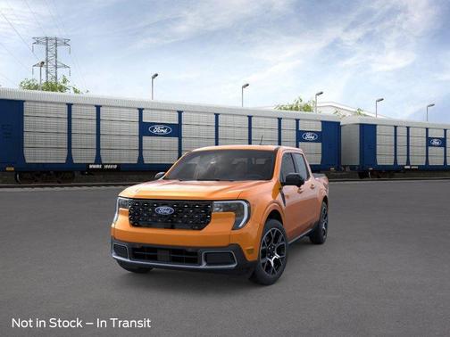 Orange 2026 Ford Maverick Lariat