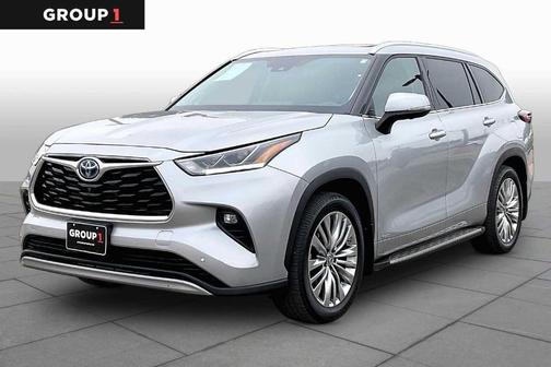 Celestial Silver Metallic 2024 Toyota Highlander Hybrid Platinum