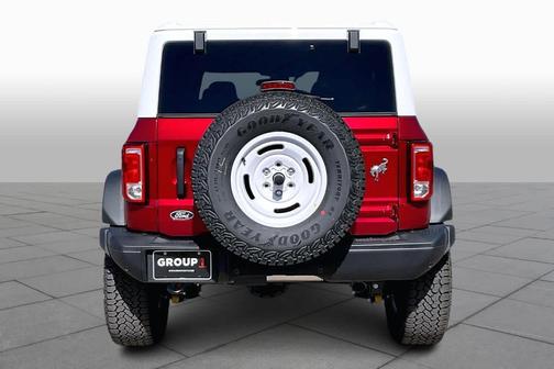 Red 2026 Ford Bronco Heritage Edition