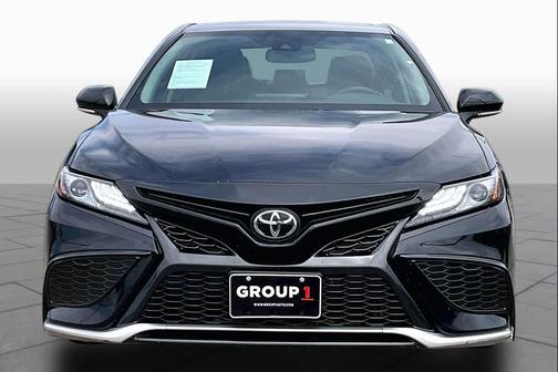 Midnight Black Metallic 2024 Toyota Camry XSE