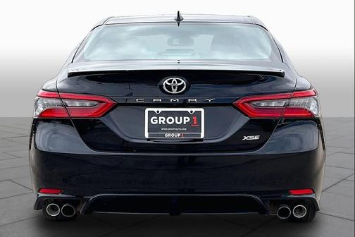 Midnight Black Metallic 2024 Toyota Camry XSE