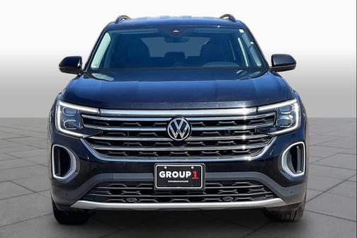 Deep Black Pearl 2024 Volkswagen Atlas 2.0T SE w/Technology 4MOTION