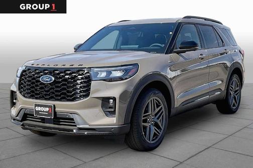 Gray 2026 Ford Explorer ST-Line