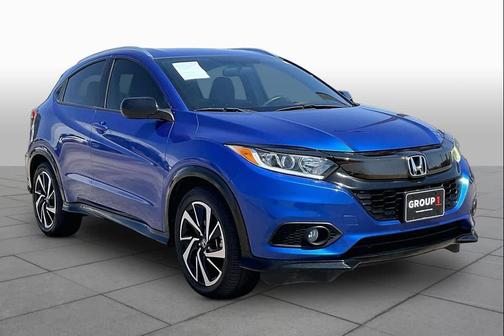 Aegean Blue Metallic 2019 Honda HR-V Sport