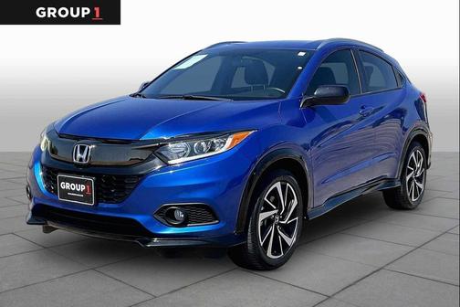 Aegean Blue Metallic 2019 Honda HR-V Sport