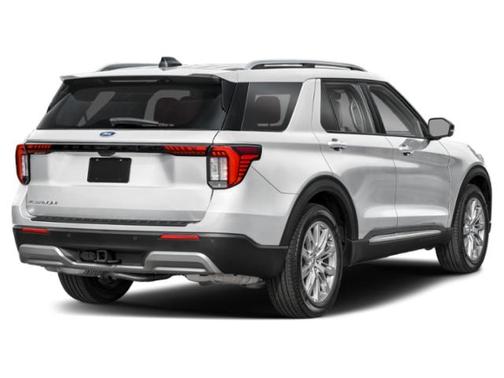 A3/SPACE WHITE 2026 Ford Explorer Platinum