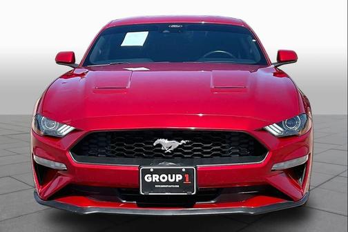 Rapid Red Metallic Tinted Clearcoat 2021 Ford Mustang EcoBoost