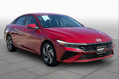 Red 2024 Hyundai ELANTRA Limited
