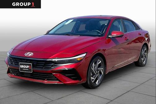 Red 2024 Hyundai ELANTRA Limited