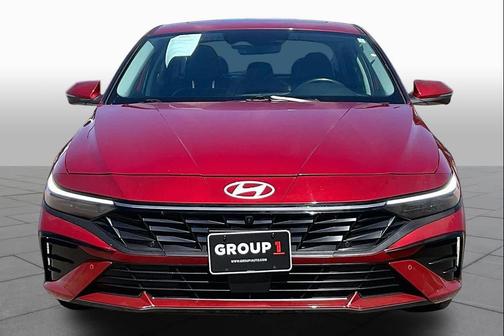 Red 2024 Hyundai ELANTRA Limited