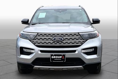 Iconic Silver Metallic 2021 Ford Explorer Limited