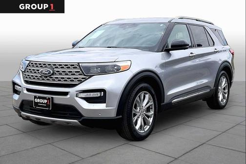 Iconic Silver Metallic 2021 Ford Explorer Limited