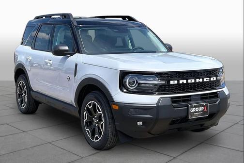 Space White Metallic 2026 Ford Bronco Sport Outer Banks