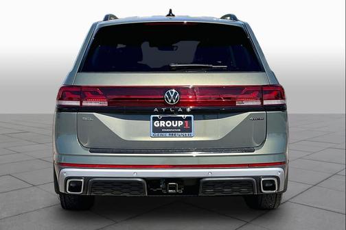 Avocado Green 2024 Volkswagen Atlas 2.0T Peak Edition SEL