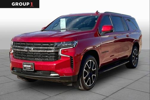 Cherry Red Tintcoat 2021 Chevrolet Suburban RST
