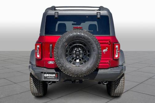 Red 2026 Ford Bronco Badlands