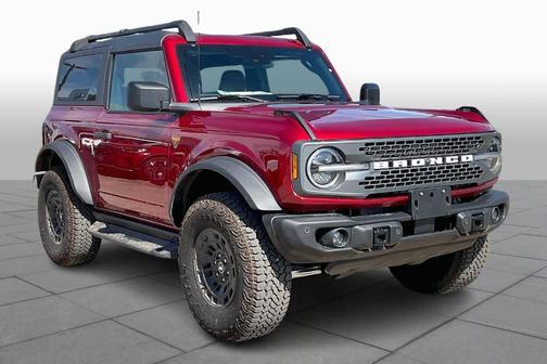 Red 2026 Ford Bronco Badlands
