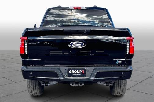 Black 2025 Ford F-150 Lightning XLT