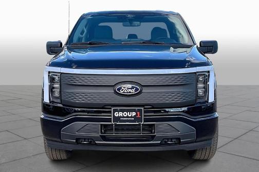 Black 2025 Ford F-150 Lightning XLT